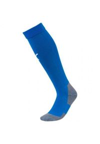 Skarpetki Puma Liga Core. Kolor: wielokolorowy, niebieski, biały. Materiał: bawełna, poliester, elastan. Sport: piłka nożna #1