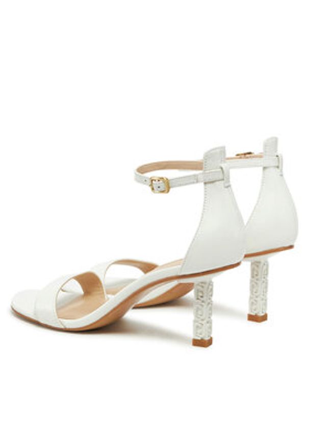 Liu Jo Sandały SA5049 P0062 Biały. Kolor: biały. Materiał: skóra