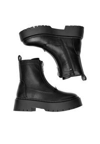 DeeZee Botki HY13123-35 Czarny. Kolor: czarny. Materiał: materiał #6