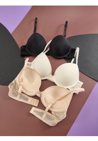 Sinsay - Biustonosz push-up 3 pack - wielobarwny. Rodzaj stanika: push-up