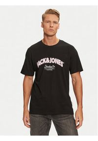 Jack & Jones - Jack&Jones Komplet 2 t-shirtów Bronx 12271571 Czarny Relaxed Fit. Kolor: czarny. Materiał: bawełna