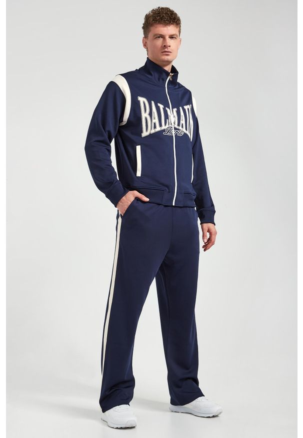 Balmain - Spodnie męskie dresowe BALMAIN. Materiał: dresówka