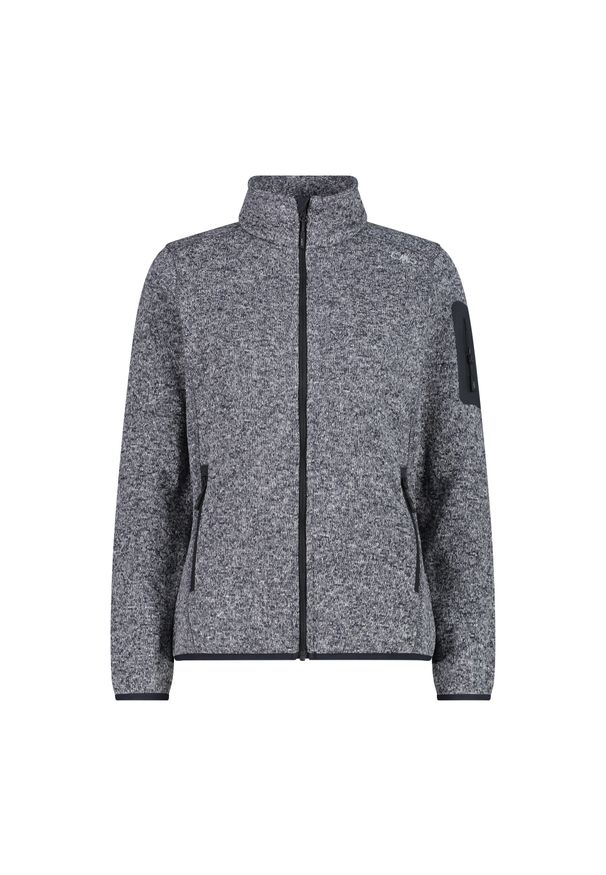 Bluza damska turystyczna CMP 3H14746. Kolor: szary. Materiał: polar. Sport: turystyka piesza