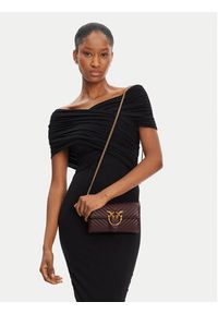 Pinko - PINKO Torebka Love One Wallet C PE 25 PLTT 100062 A0GK Fioletowy. Kolor: fioletowy. Materiał: skórzane #5