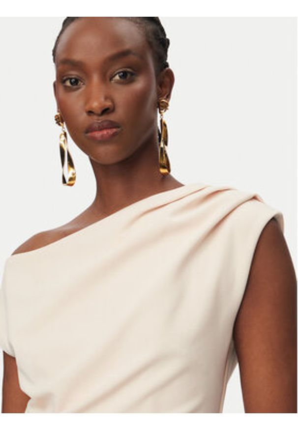 Rinascimento Kombinezon CFC0020254002 Beżowy Regular Fit. Kolor: beżowy. Materiał: syntetyk