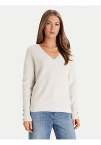 Morgan Sweter 252-MSTAR Écru Regular Fit. Materiał: syntetyk #1