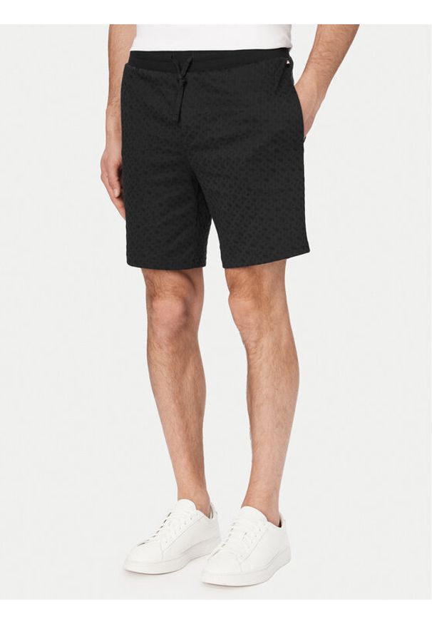 BOSS Szorty sportowe Relax 50535739 Niebieski Regular Fit. Kolor: niebieski. Materiał: bawełna. Styl: sportowy