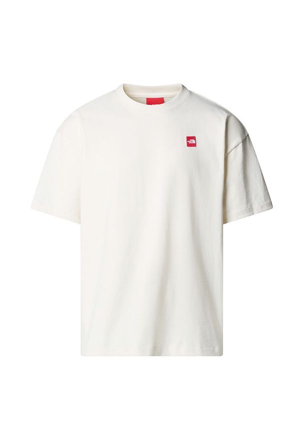 Koszulka męska The North Face Red Box 0A8EG5QLI1 - biała. Kolor: biały. Materiał: bawełna. Długość rękawa: krótki rękaw. Długość: krótkie. Wzór: nadruk