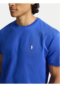 Polo Ralph Lauren T-Shirt 710671438532 Niebieski Regular Fit. Typ kołnierza: polo. Kolor: niebieski. Materiał: bawełna #4