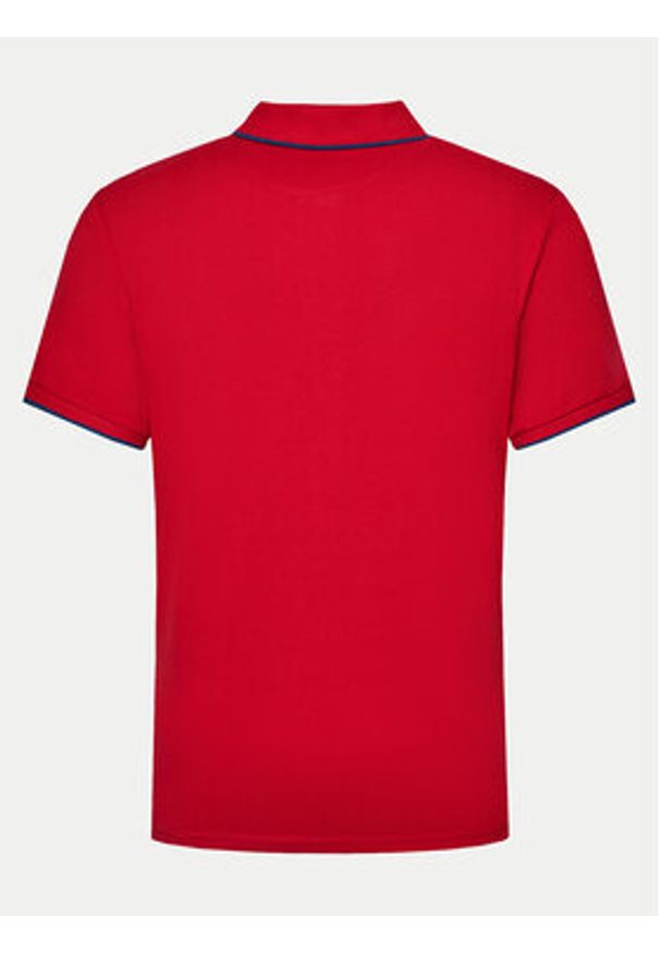 North Sails Polo 692452 Czerwony Regular Fit. Typ kołnierza: polo. Kolor: czerwony. Materiał: bawełna
