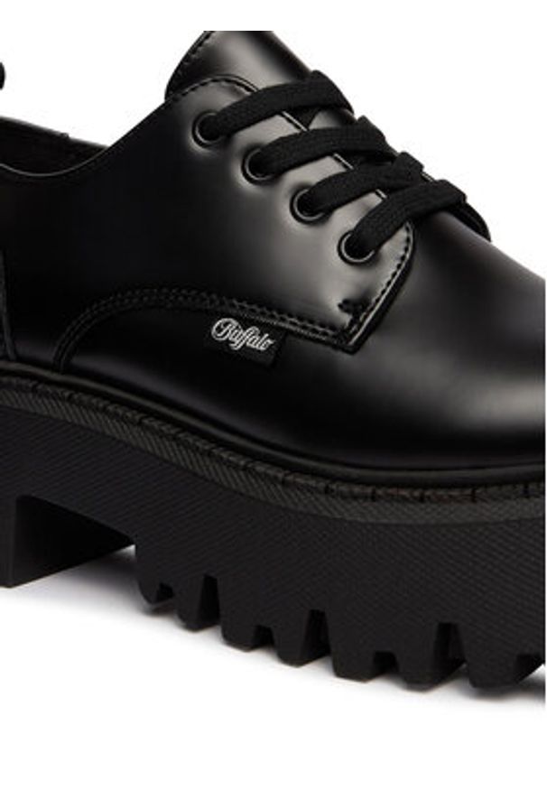 Buffalo Półbuty Aspen CLS 1622587 Czarny. Kolor: czarny. Materiał: skóra