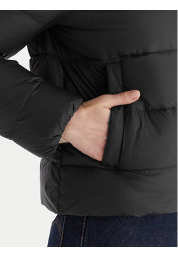 TOMMY HILFIGER - Tommy Hilfiger Kurtka puchowa WW0WW43581 Czarny Regular Fit. Kolor: czarny. Materiał: syntetyk