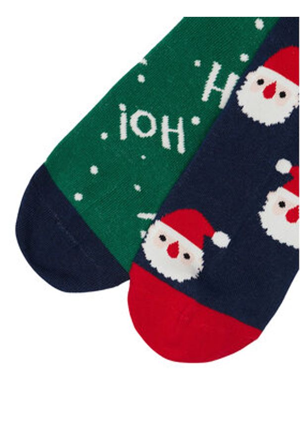 Lasocki Zestaw 2 par wysokich skarpet męskich 2MB-005-AW23 Zielony. Kolor: zielony. Materiał: bawełna