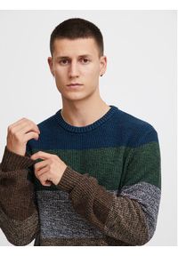 Blend Sweter 20716092 Kolorowy Regular Fit. Materiał: bawełna. Wzór: kolorowy