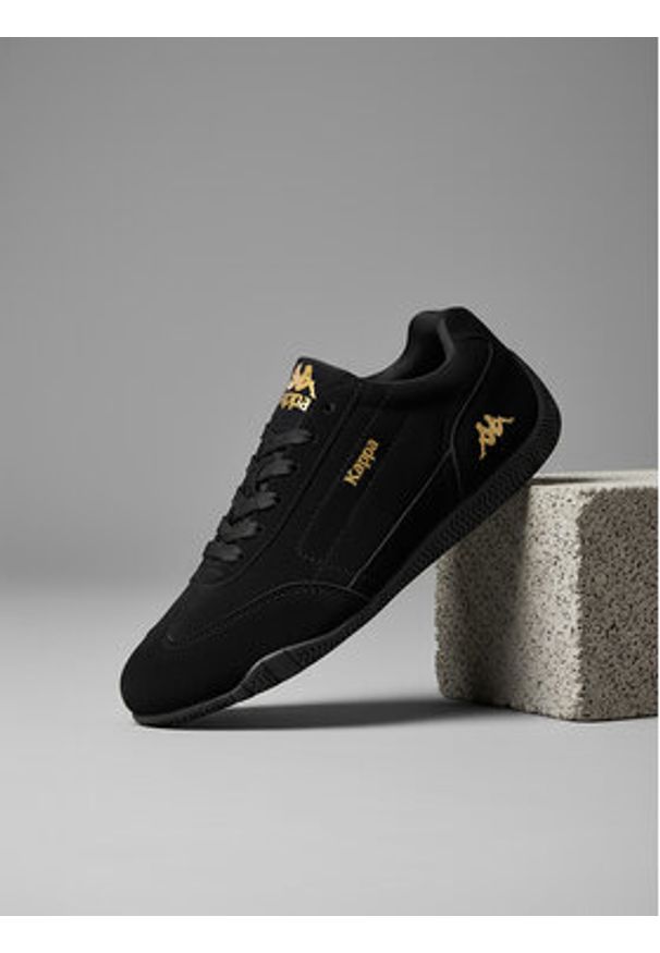 Kappa Sneakersy EO-V12-1128(W) Czarny. Kolor: czarny. Materiał: zamsz, skóra