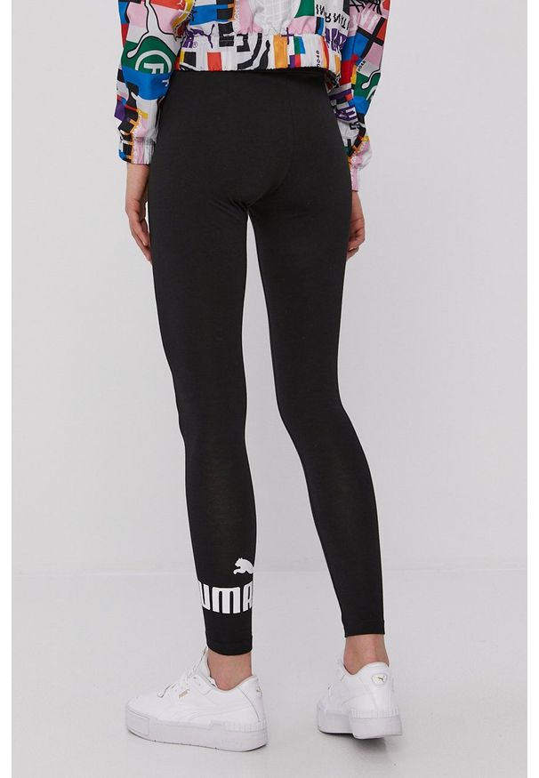 Puma - Legginsy. Stan: podwyższony. Kolor: czarny
