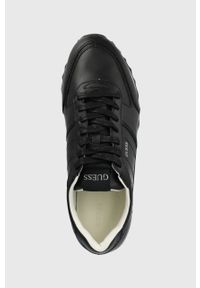 Guess buty PADOVA kolor czarny. Zapięcie: sznurówki. Kolor: czarny. Materiał: guma