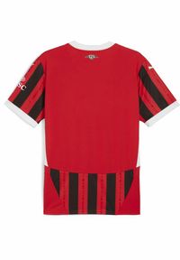 Puma - Koszulka domowa Milan AC 2024/25. Kolor: czerwony, wielokolorowy, czarny. Materiał: jersey. Sport: piłka nożna