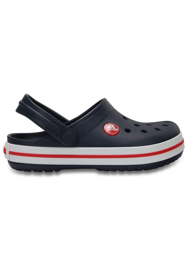 Buty klapki sandały chodaki dziecięce Crocs Crocband Clog. Kolor: niebieski. Styl: sportowy