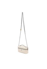 Tory Burch Torebka Charlie 186038 Kremowy. Kolor: kremowy. Materiał: skórzane #3