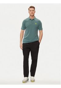 Save The Duck Polo Ovidio DR1213M-BATE18 Zielony Regular Fit. Typ kołnierza: polo. Kolor: zielony. Materiał: bawełna #4