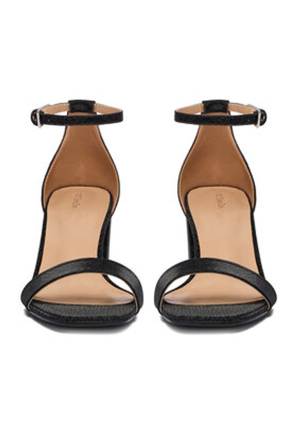 DeeZee Sandały CEO-HJY0223010-1 Czarny. Kolor: czarny. Materiał: materiał