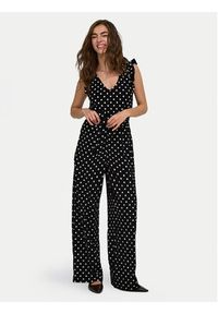 only - ONLY Kombinezon Tina 15374983 Czarny Regular Fit. Kolor: czarny. Materiał: syntetyk #2