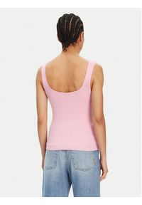 Vero Moda Top Willow 10326450 Różowy Slim Fit. Kolor: różowy. Materiał: wiskoza