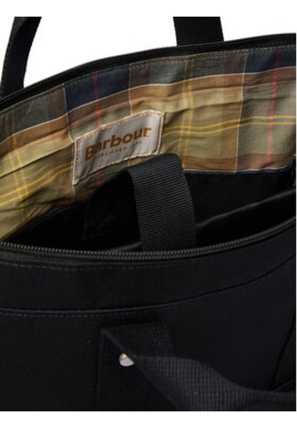 Barbour Plecak Olivia LBA0369BK11 Czarny. Kolor: czarny. Materiał: materiał