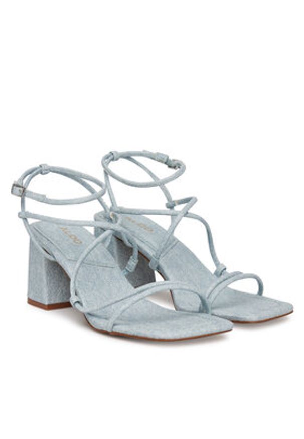 Aldo Sandały Harmonni 13990938 Niebieski. Kolor: niebieski. Materiał: materiał