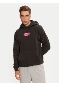 Helly Hansen Bluza Graphic 54158 Czarny Regular Fit. Kolor: czarny. Materiał: syntetyk, bawełna