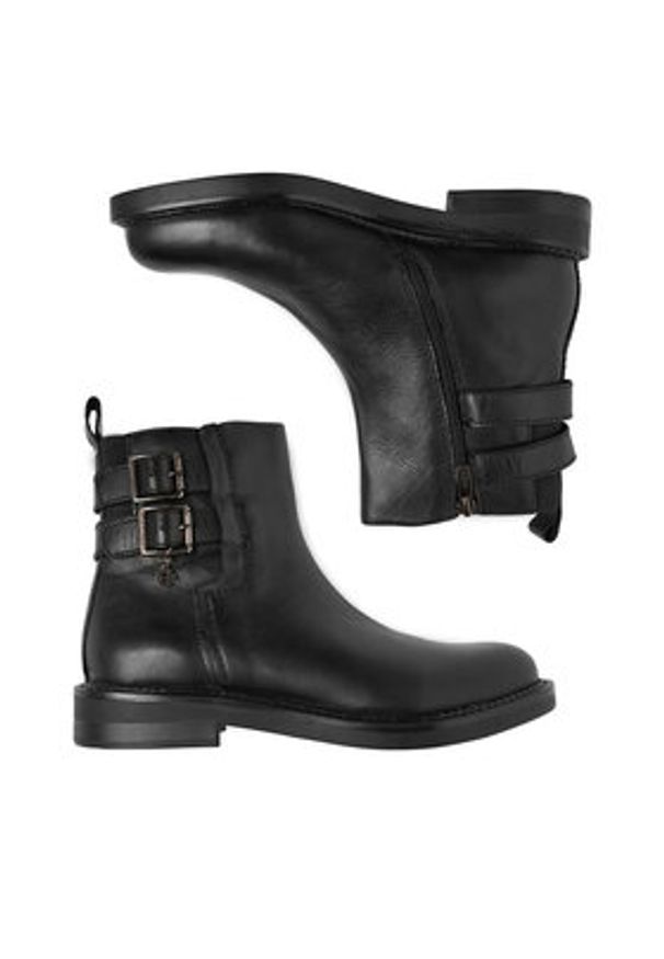 MEXX Botki CEO-MX/042C-WI16 Czarny. Kolor: czarny. Materiał: skóra