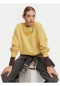 Quiksilver Bluza EQWFT03190 Beżowy Regular Fit. Kolor: beżowy. Materiał: bawełna #5