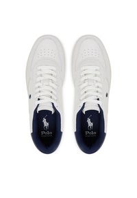 Polo Ralph Lauren Sneakersy 809971482001 Biały. Kolor: biały. Materiał: zamsz, skóra