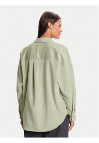 Vero Moda Koszula Sanne 10317194 Beżowy Oversize. Kolor: beżowy. Materiał: syntetyk #4