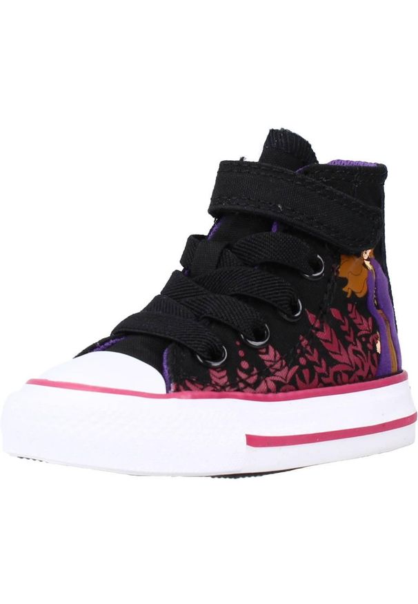 Converse - Buty CONVERSE CTAS 1V HI Czarny. Okazja: na co dzień. Kolor: czarny. Materiał: tkanina