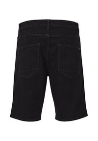 !SOLID - Solid Szorty jeansowe 21104982 Czarny Regular Fit. Kolor: czarny. Materiał: bawełna