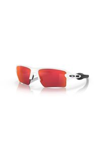 Męskie okulary przeciwsłoneczne Oakley® Flak 2.0 w kolorze czerwonym. Kolor: czerwony, biały, wielokolorowy. Sport: turystyka piesza