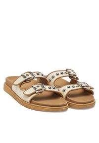 Marella Klapki Giralda 2513521087200 Beżowy. Kolor: beżowy. Materiał: materiał #6