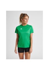 Koszulka sportowa z krótkim rękawem damska Hummel Core XK Poly T-Shirt S/S Woman. Kolor: różowy. Długość rękawa: krótki rękaw. Długość: krótkie. Sport: fitness