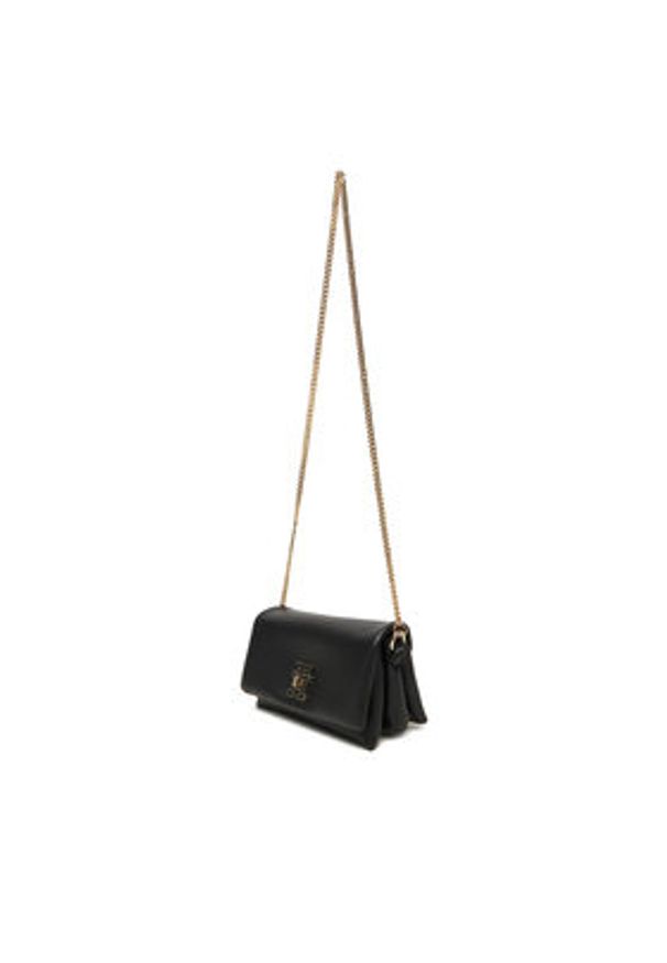 TOMMY HILFIGER - Tommy Hilfiger Torebka Th Modern Mini Crossover AW0AW17462 Czarny. Kolor: czarny. Materiał: skórzane