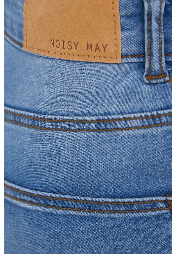 Noisy may - Noisy May jeansy damskie high waist. Stan: podwyższony. Kolor: niebieski