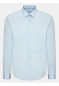 Lindbergh Koszula 30-203172 Błękitny Slim Fit. Kolor: niebieski. Materiał: bawełna #7