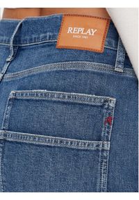 Replay Jeansy WA526 .000.773 761 Granatowy Wide Leg. Kolor: niebieski #5
