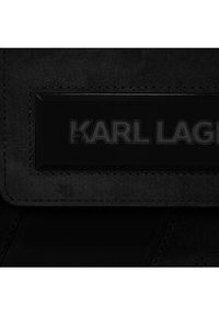Karl Lagerfeld - KARL LAGERFELD Torebka 236W3185 Czarny. Kolor: czarny. Materiał: skórzane, zamszowe #3