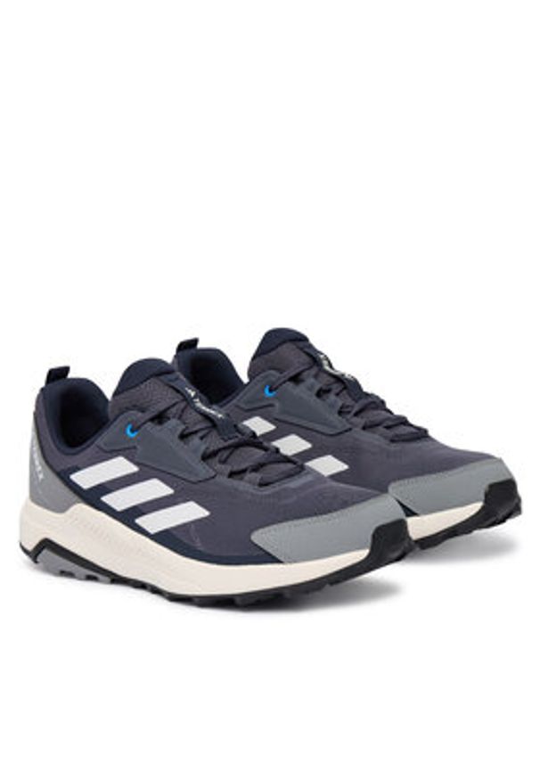 Adidas - adidas Trekkingi Terrex Anylander JR6598 Szary. Kolor: szary. Materiał: materiał. Model: Adidas Terrex. Sport: turystyka piesza