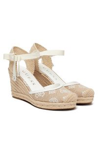 Guess Espadryle FLJCYR FAB04 Beżowy. Kolor: beżowy. Materiał: skóra #6