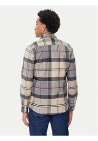 Barbour Koszula Edderton MSH4990TN53 Beżowy Regular Fit. Kolor: beżowy. Materiał: bawełna #5