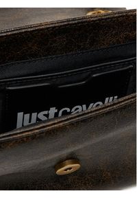 Just Cavalli Torebka 79RA4BC4 ZSD10 Brązowy. Kolor: brązowy. Materiał: skórzane
