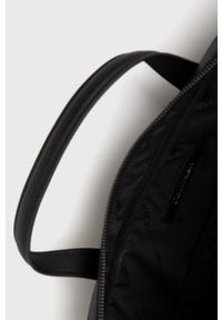 Calvin Klein torba na laptopa kolor czarny. Kolor: czarny. Materiał: materiał
